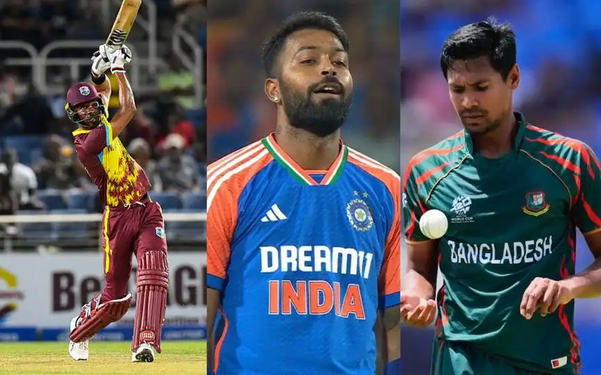 Roston Chase Closes Gap With Hardik Pandya In T20I Rankings; Hope, Fizz Make Big Gains